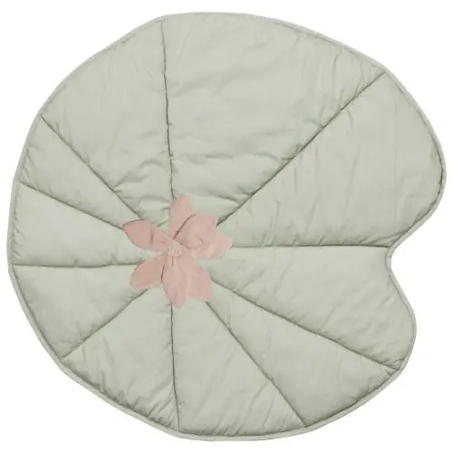 Water Lily Play Mat - Olive