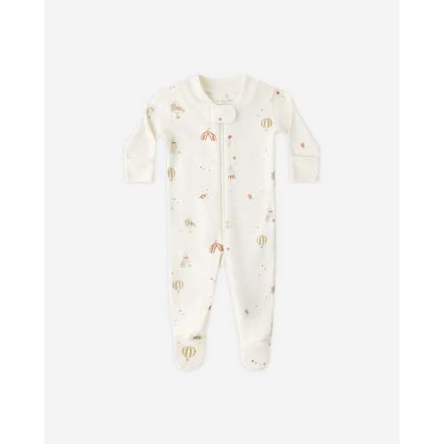 Zip Longsleeve Sleeper Footie Carnival