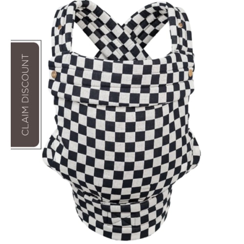 The Monarch Carrier - Ebony Check – Mabē