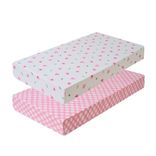 Sweet Home Collection 2-Piece Crib & Toddler Bed Mattress Fitted Sheet Set