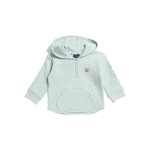 Infant Girls Quilted Jersey Half Zip Sweatshirt | Kids & Baby | T.J.Maxx