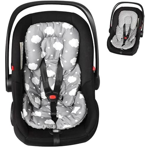 Infant Support Cushions, Insert for Car Seats, Stroller Cushions, Navy Blue