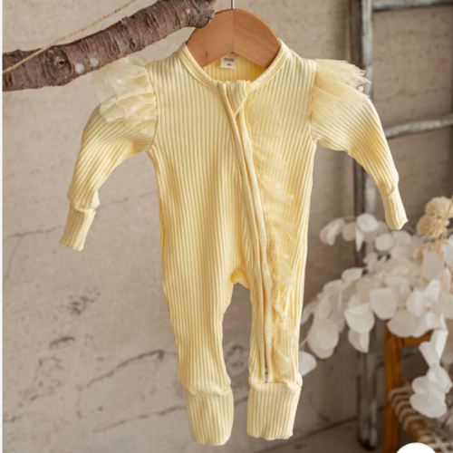 I Love Candy Onesie - Lemon Drop