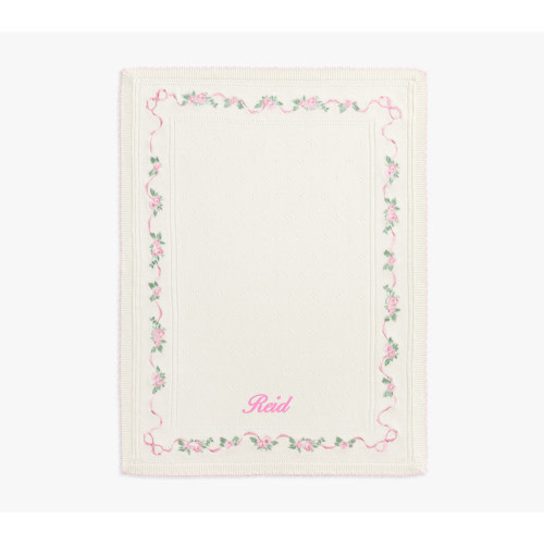 LoveShackFancy Hearts of Roses Knit Baby Gift Set