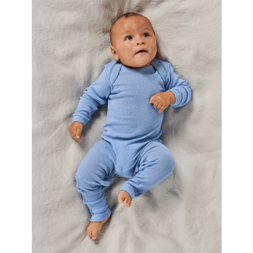 9-12 months merino wool one-piece no feet