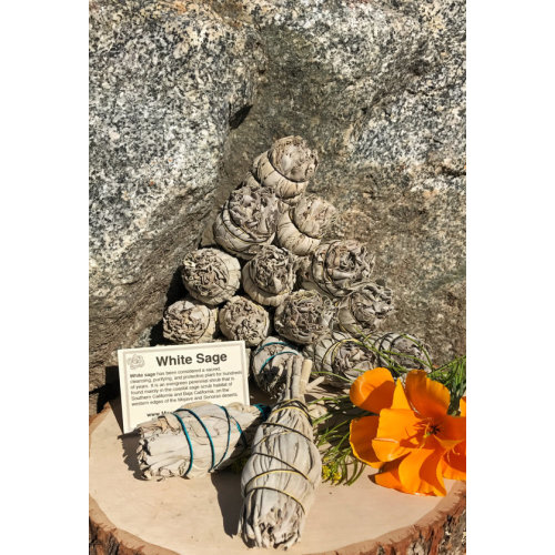 WHITE SAGE SMUDGE Stick Sage Bundle for Ceremony Meditation
