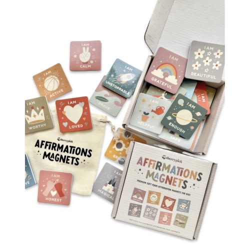 Affirmations Magnets - Soft Foam Magnetic Set – Cherrypick