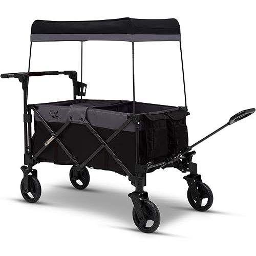 Delta Children - Little Folks City Wagon Cruiser, Black/Grey