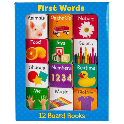 First Words - 12 Board Book Set
