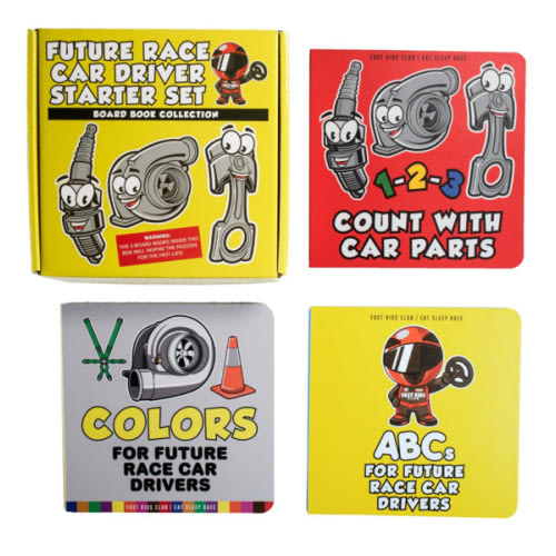 Eat Sleep Race Future Race Car Drivers Book Box Sets