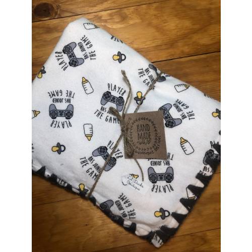 Video Gamer Baby Blanket Toddler Blanket