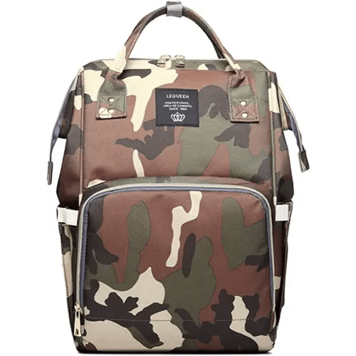 Camo Diaper Bag Backpack Multi-Function Diaper Bag for Baby Care Essentials Waterproof Travel Baby Bag for Mom Dad