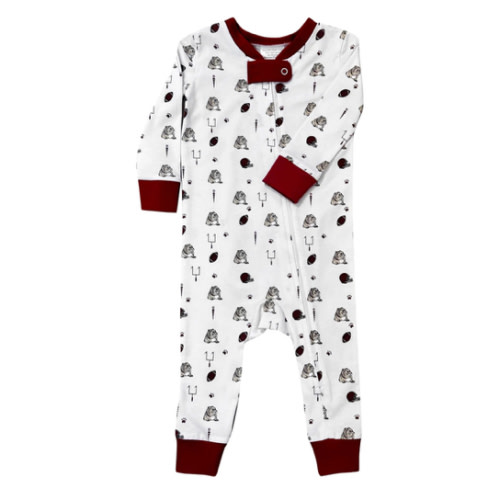Bulldogs Touchdown Playsuit – Maroon & Co