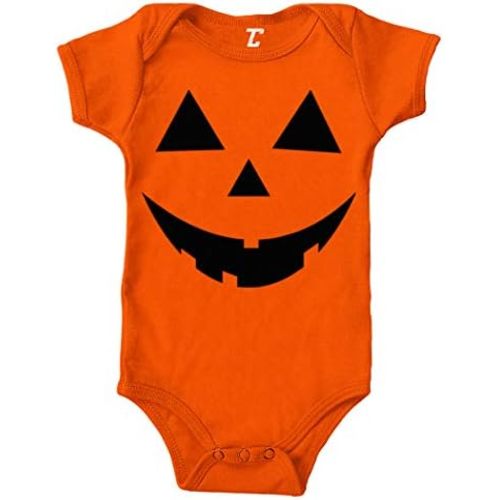 Tcombo Pumpkin Face - Jack O' Lantern Bodysuit