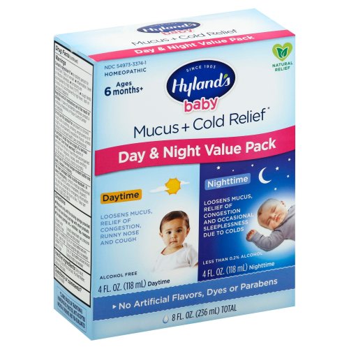 Hyland's Baby Mucus + Cold Relief Day & Night&nbsp;