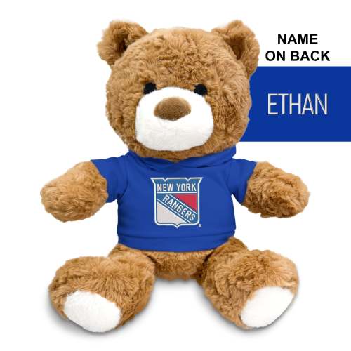 Personalized New York Rangers 10" Plush Bear