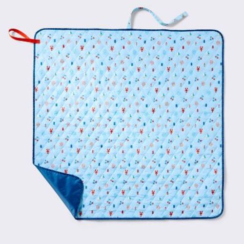 39.5"x39.5" Outdoor Blanket Americana - Cloud Island™
