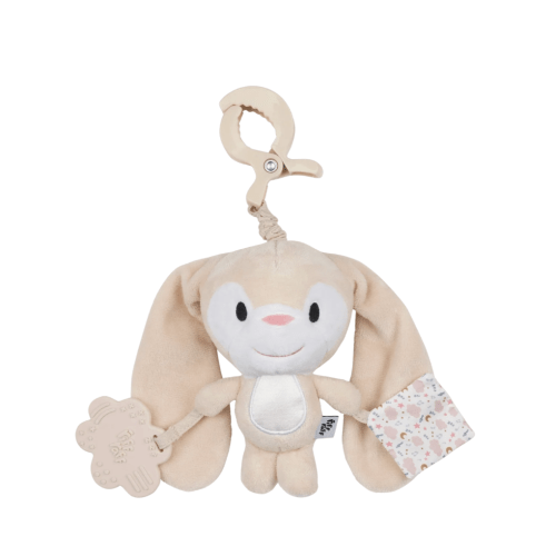 Sensory Pram Toy - Clover The Bunny – Riff Raff Baby AU