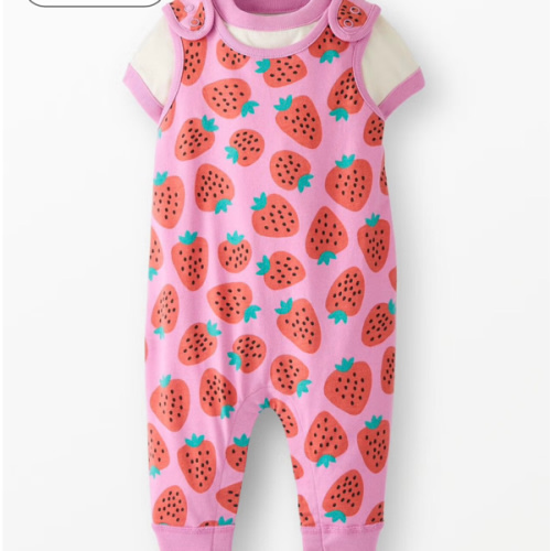 Baby T-Shirt & Overalls Set