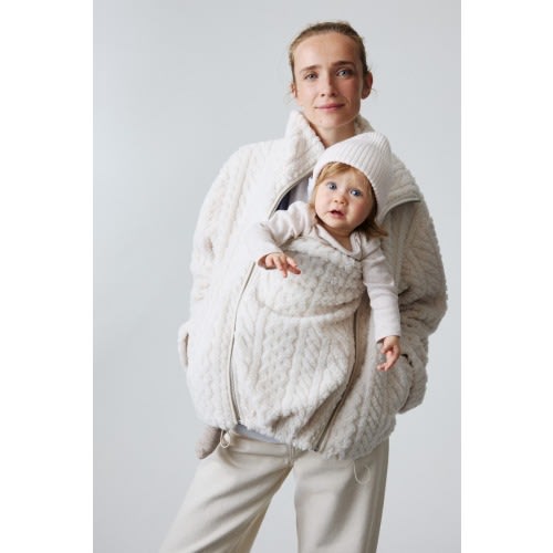 Mama Before & After Babywearing Fleece Jacket