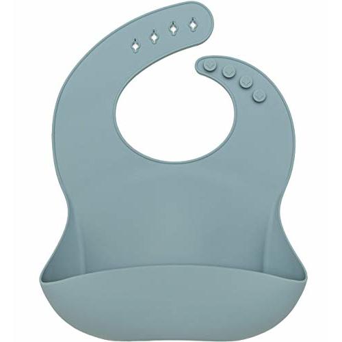 Loulou Lollipop Soft, Waterproof Silicone Feeding Bib