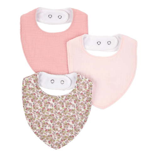 Carter's Child of Mine IG 3PK Bib - Pink Solid - Walmart.ca
