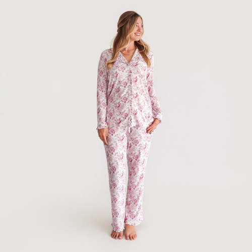 Jolene Women's Ruffled Pajama Set