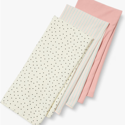 Amazon Essentials Unisex Babies' Breathable Cotton Swaddle Receiving Blankets, Pack of 3