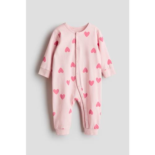 PATTERNED PAJAMA JUMPSUIT