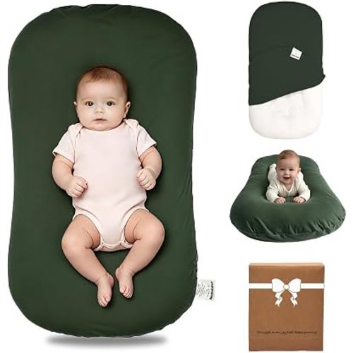 Infant Support Cushion Oversized 0-24 Months, Home and Travel-Moss