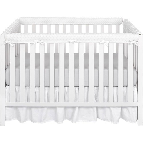 Crib Rail Cover Baby Bed Soft Edge Protector Wrapped Rail Anti-Collision Cover