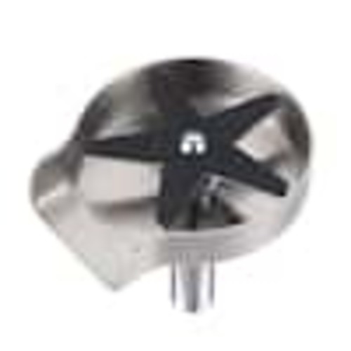 ALEASHA 5 in. Stainless Steel Glass Rinser for Kitchen Sinks in Brushed Nickel AL-6G11