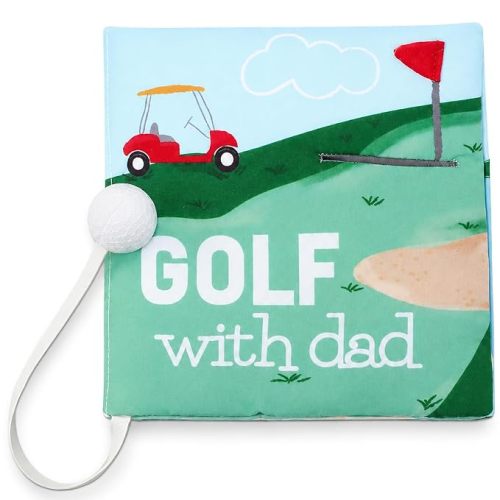 Mud Pie Children's Golf with Dad Plush Book