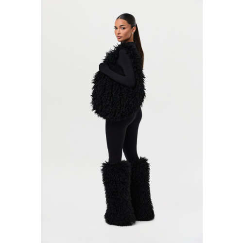Faux Fur Plush Shoulder Bag