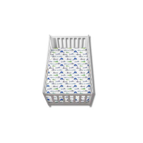 Fishing Frenzy Crib Sheet