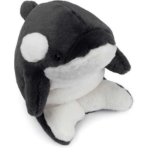 GUND Flynn Orca Whale Plush, Premium Whale Stuffed Animal for Ages 1 and Up, Black/White, 10”