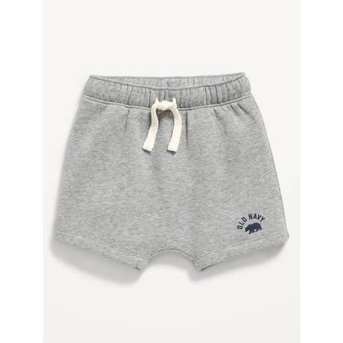 Printed Logo-Graphic Fleece Shorts for Baby