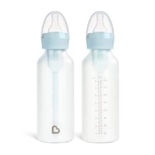 Bond® Silicone Glass Bottle 4oz or 8oz, 2pk | Munchkin