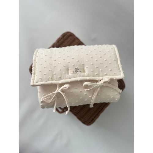 Baby Changing Pad-Foldable , Travel changing mat,  Portable Baby Nappy Change Mat, Baby Mat,Folding Change Mat,Organic Muslin