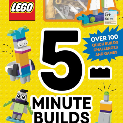 LEGO® Books. 5-Minute Builds: 100+ Quick Model Build Ideas, Basic Brick Kit, and Awesome Activities to Inspire Imagination and Creativity!