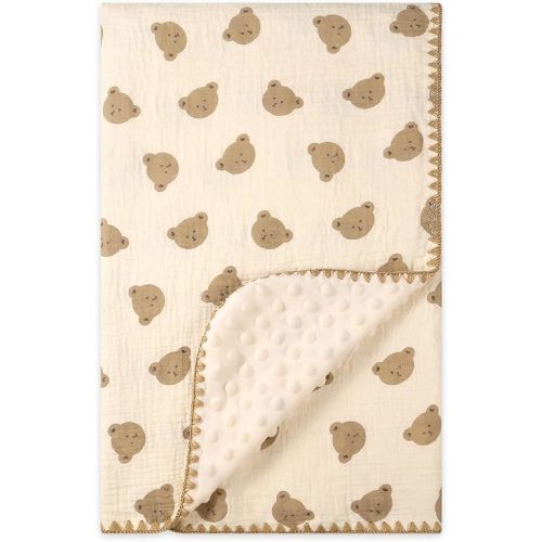 Baby Blankets for Boys or Girls Double Layer Newborn Blanket