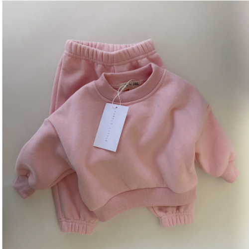 Warm Tracksuit - Pink – Purely Little