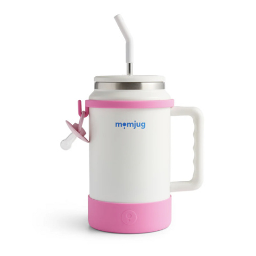 momjug breastfeeding water bottle - Pink / without breast indicator