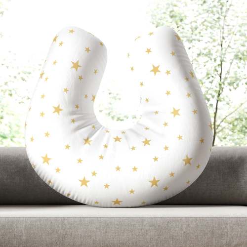 Yellow Starry Nursing Pillow
 – Zazaba
