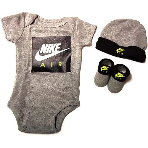 Nike Air 3 Piece Set (0-6 months)