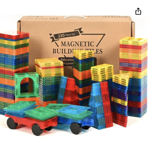 cossy Magnetic Tiles (magnatiles off brand) 120 or 220 pcs