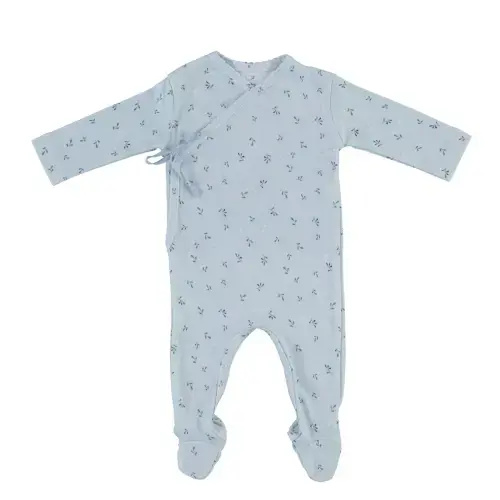 Lou Wrap Overall - Blue, 9 months