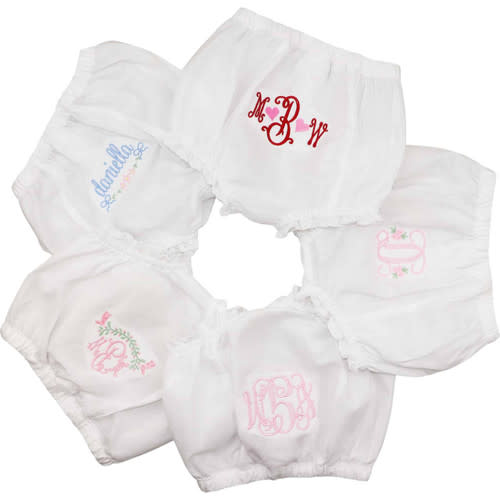 White Eyelet Bloomer - Cecil and Lou