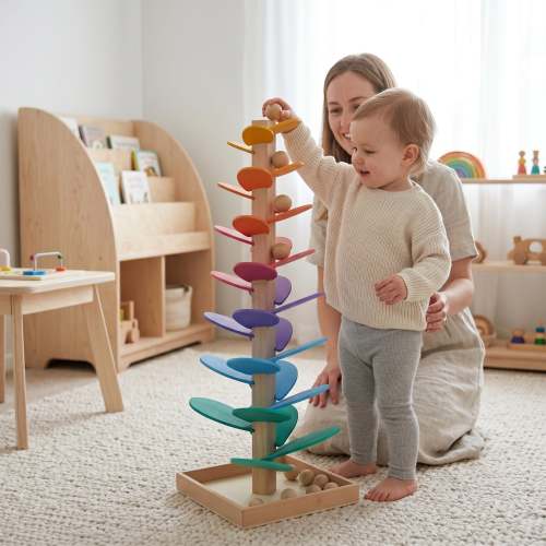 Little Manta Wooden Rain Sound Tower