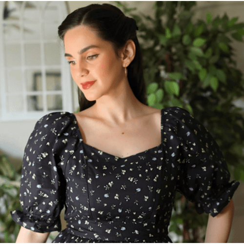 Handmade Dress with Nursing Access - XXL